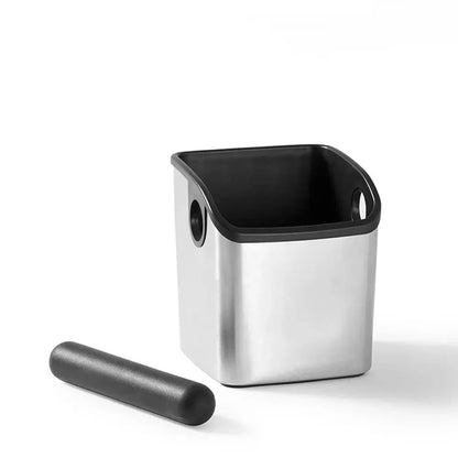 Knockbox: פח ריקון לקפה נירוסטה